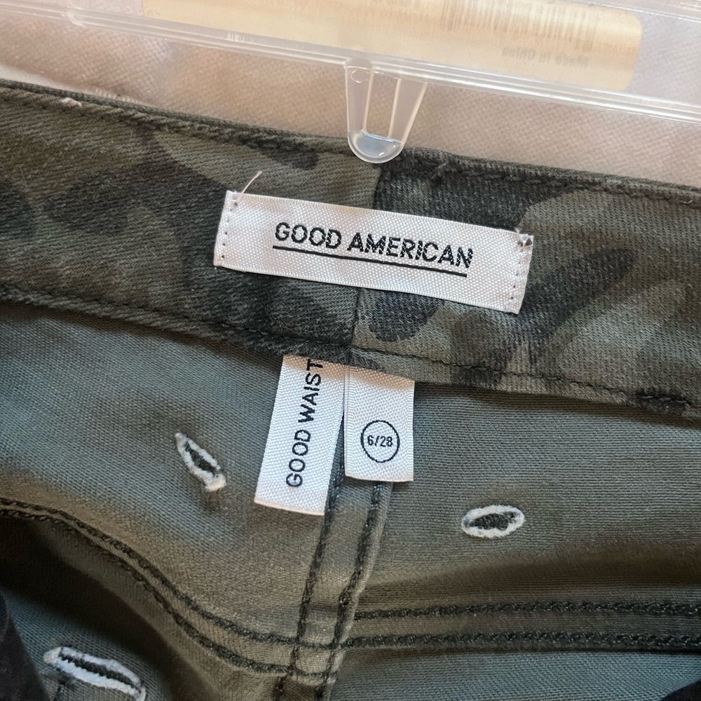 Good American Camo Pant